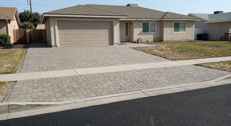 paver driveway after in santa clarita, ca