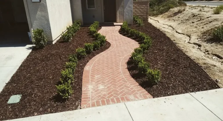 paver walkway in santa clarita, ca